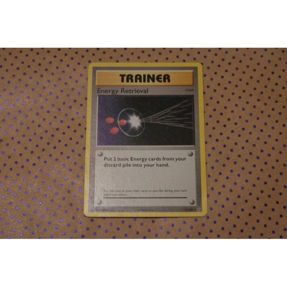 Energy Retrieval 77/108 Pokemon Card (2016)